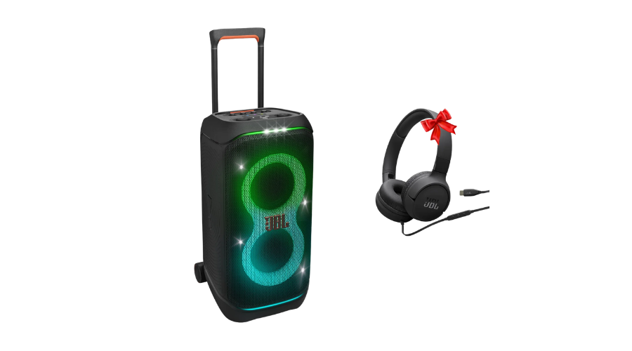 JBL PARTYBOX STAGE 320 + FREE JBL T520C