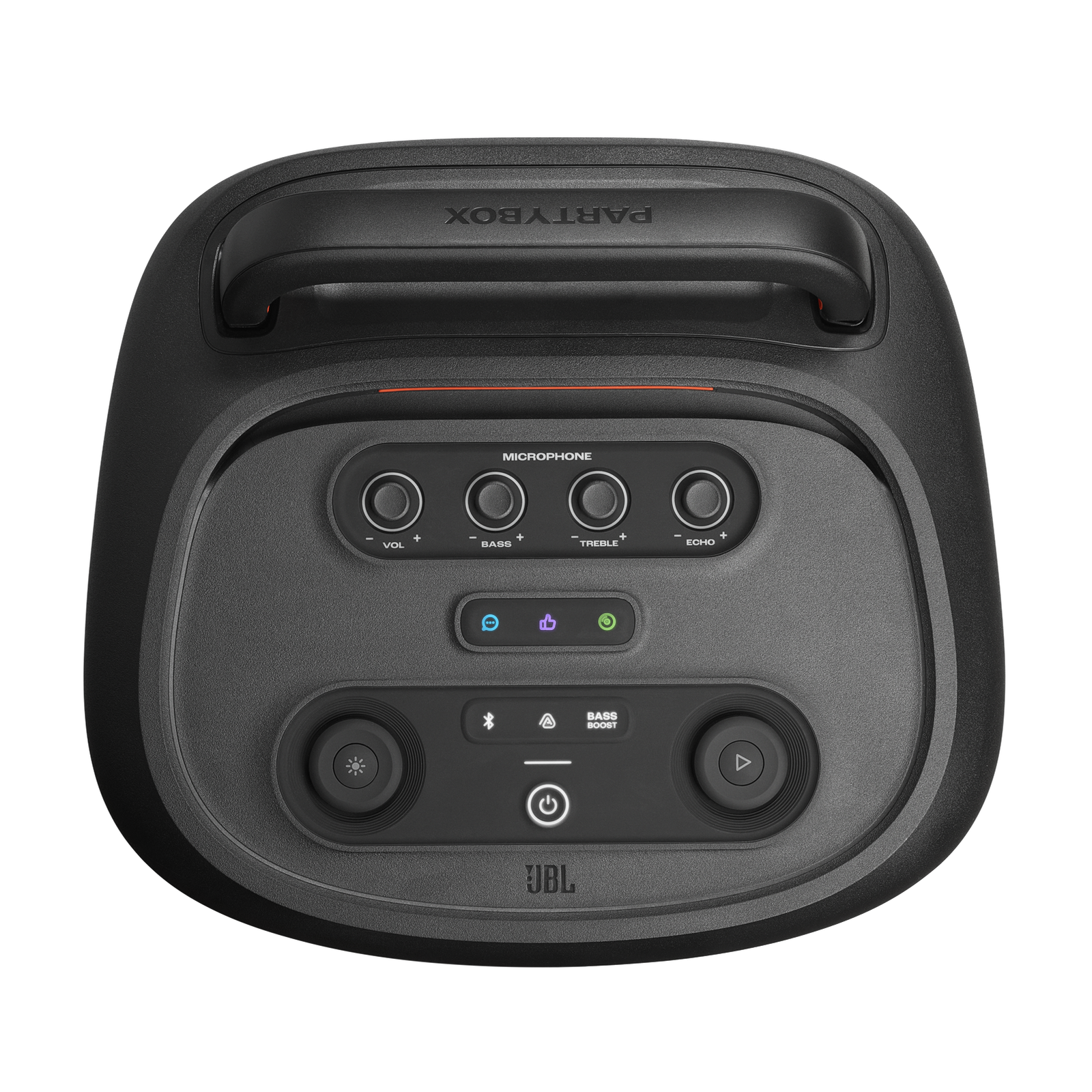 JBL PartyBox 520 - top controls