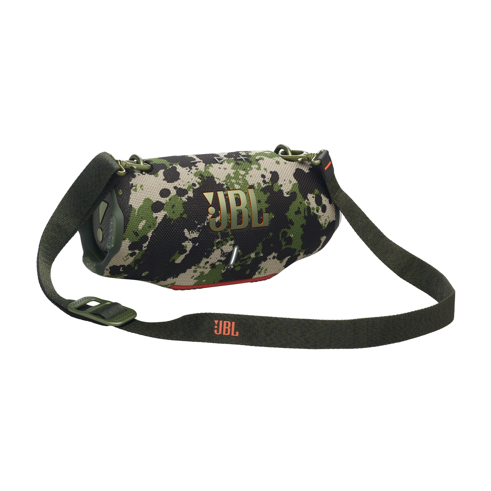 JBL Xtreme 4 Camo with carry strap
