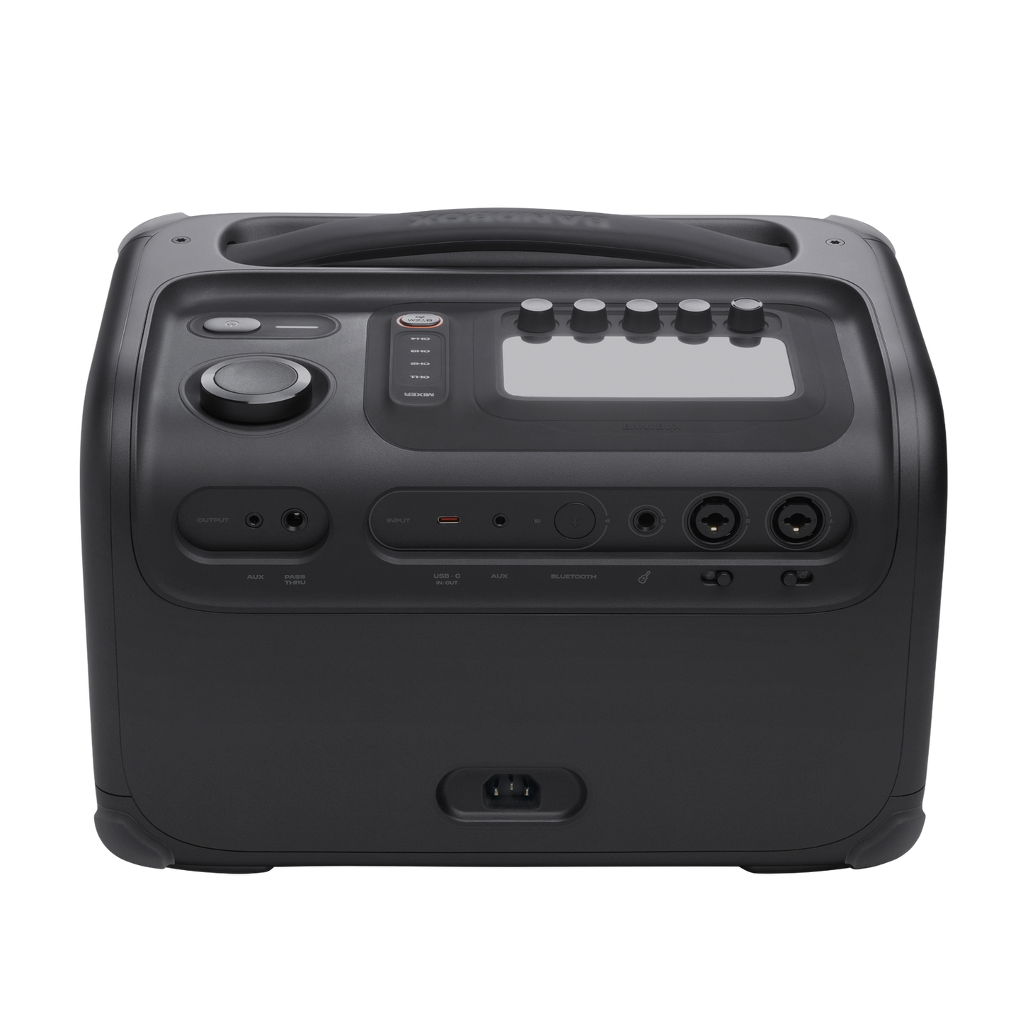 JBL Bandbox Trio - back and inputs