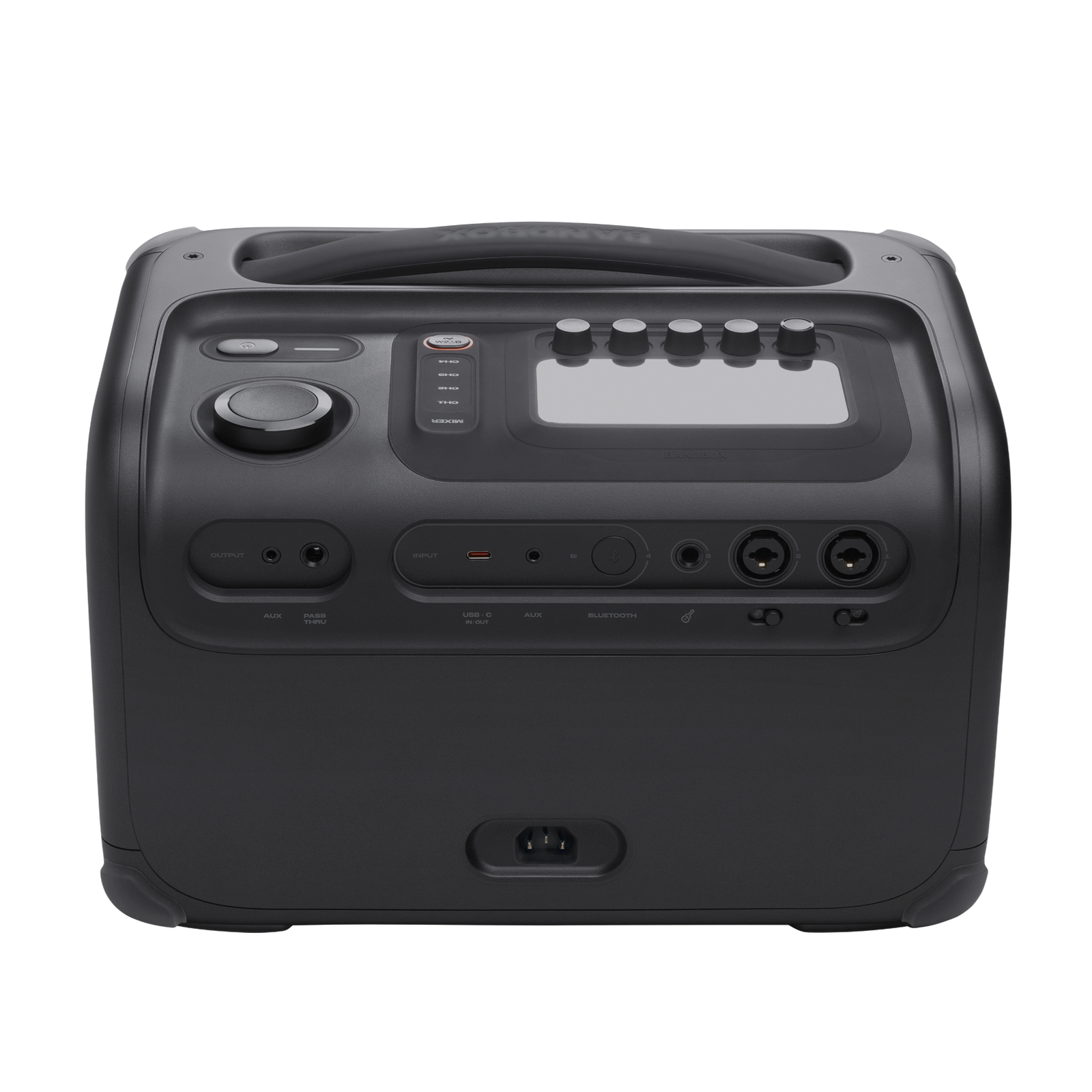 JBL Bandbox Trio - back and inputs