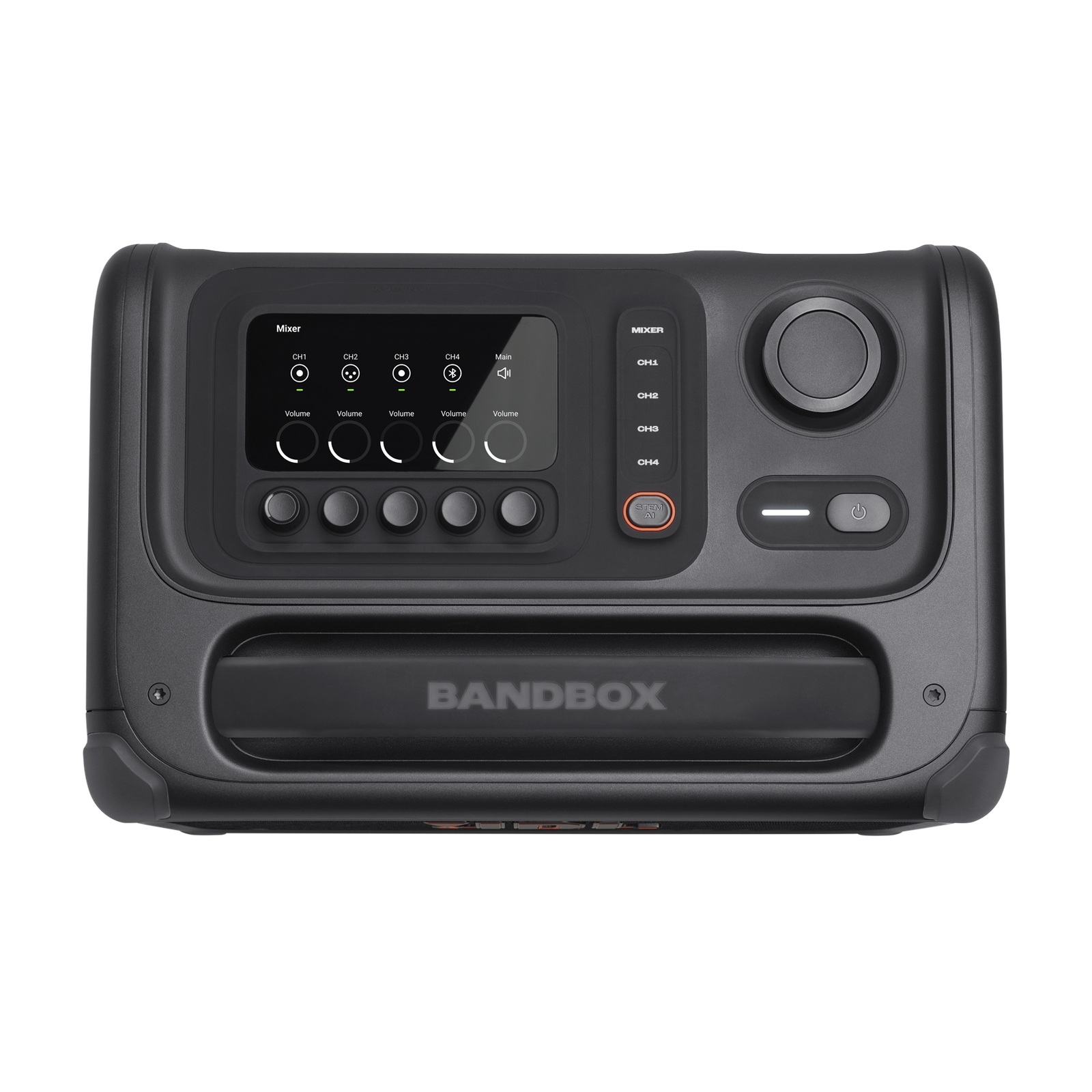 JBL Bandbox Trio - top control panel