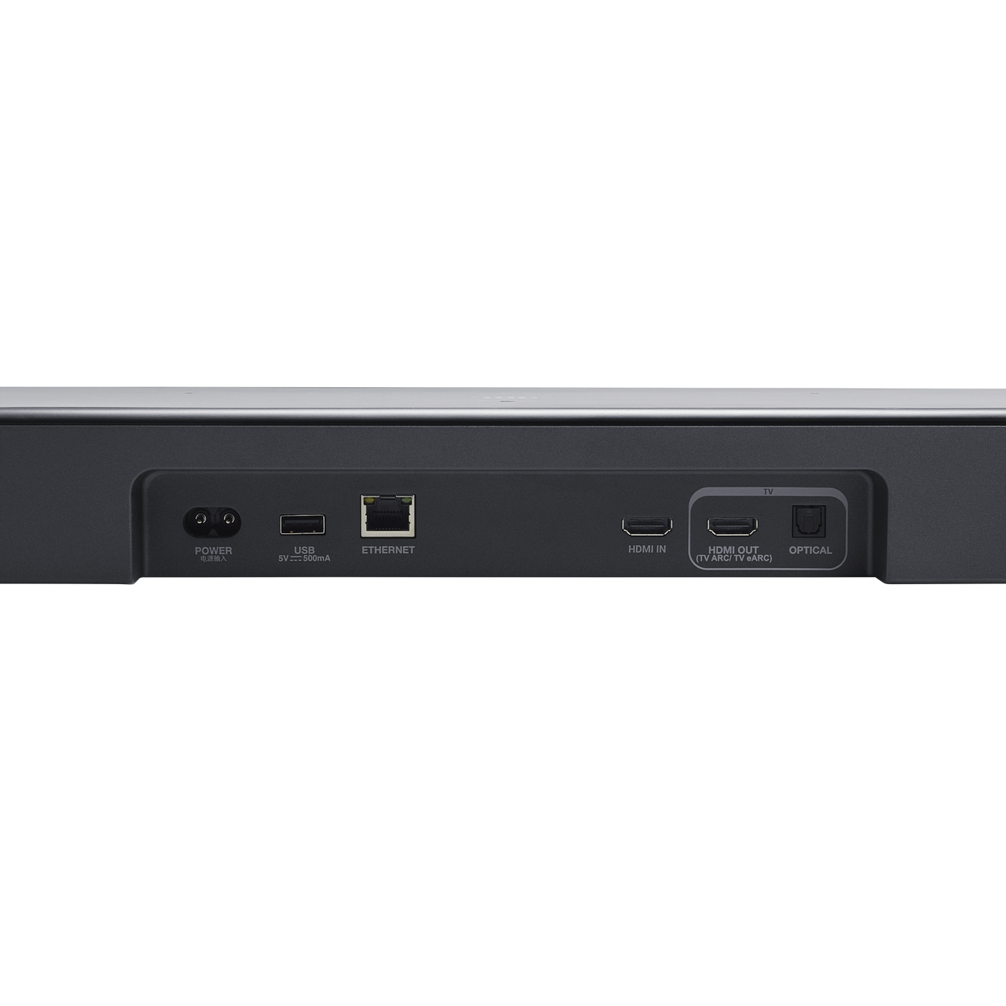 JBL Bar 800MK2 - connections panel