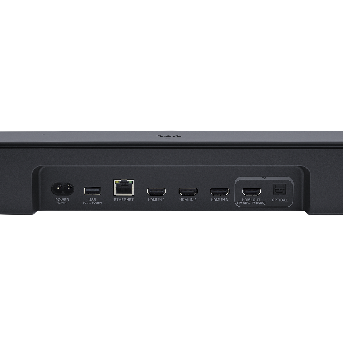 JBL Bar 1300MK2 - connections panel