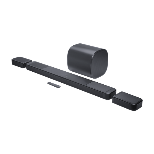 JBL Bar 1300MK2 11.1.4 soundbar with detachable surround speakers - Black