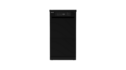 غسالة أطباق شارب 10 قطع QW-V610-BK