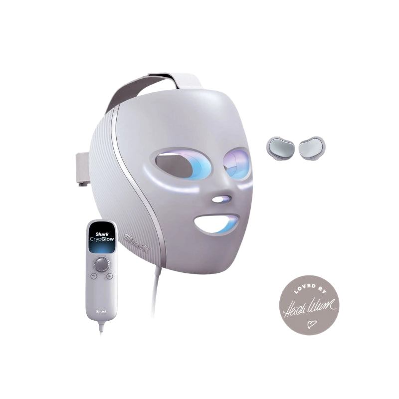 Shark CryoGlow iQLED Face Mask & Under Eye Cooling
