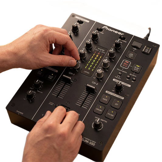 Pioneer DJ DJM-350 2-Channel DJ Mixer