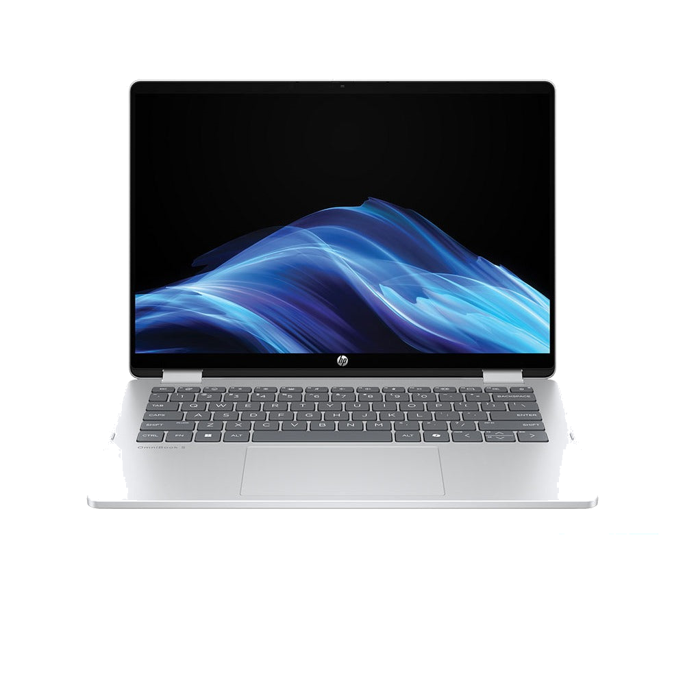HP OmniBook 5 Flip 14-fp0025ne 2-in-1 laptop, Glacier Silver