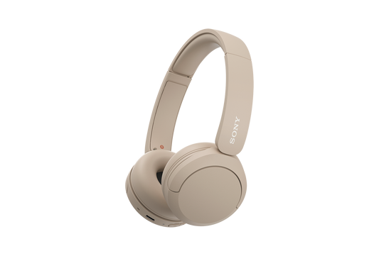 Sony WH-CH520 Wireless Headphones - Beige